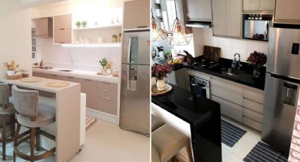 ¿Cómo decorar una cocina pequeña de casa de Infonavit? 4 ideas elegantes