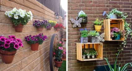 Jardín pequeño: 4 ideas para decorar los muros con plantas, luces y más