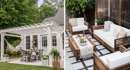 ¿Cómo decorar el patio? 4 ideas estilo campestre para rediseñar tu hogar