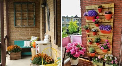 ¿Cómo decorar una pared de ladrillos exterior? 4 ideas para tu patio