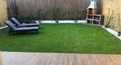 3 razones por las que deberías usar pasto sintético en un patio pequeño