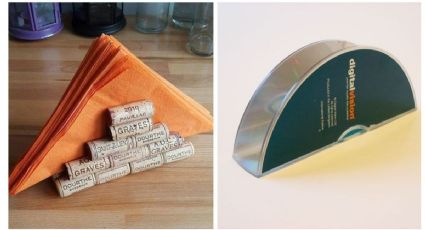Material reciclado: 4 ideas para hacer servilleteros sencillos y bonitos