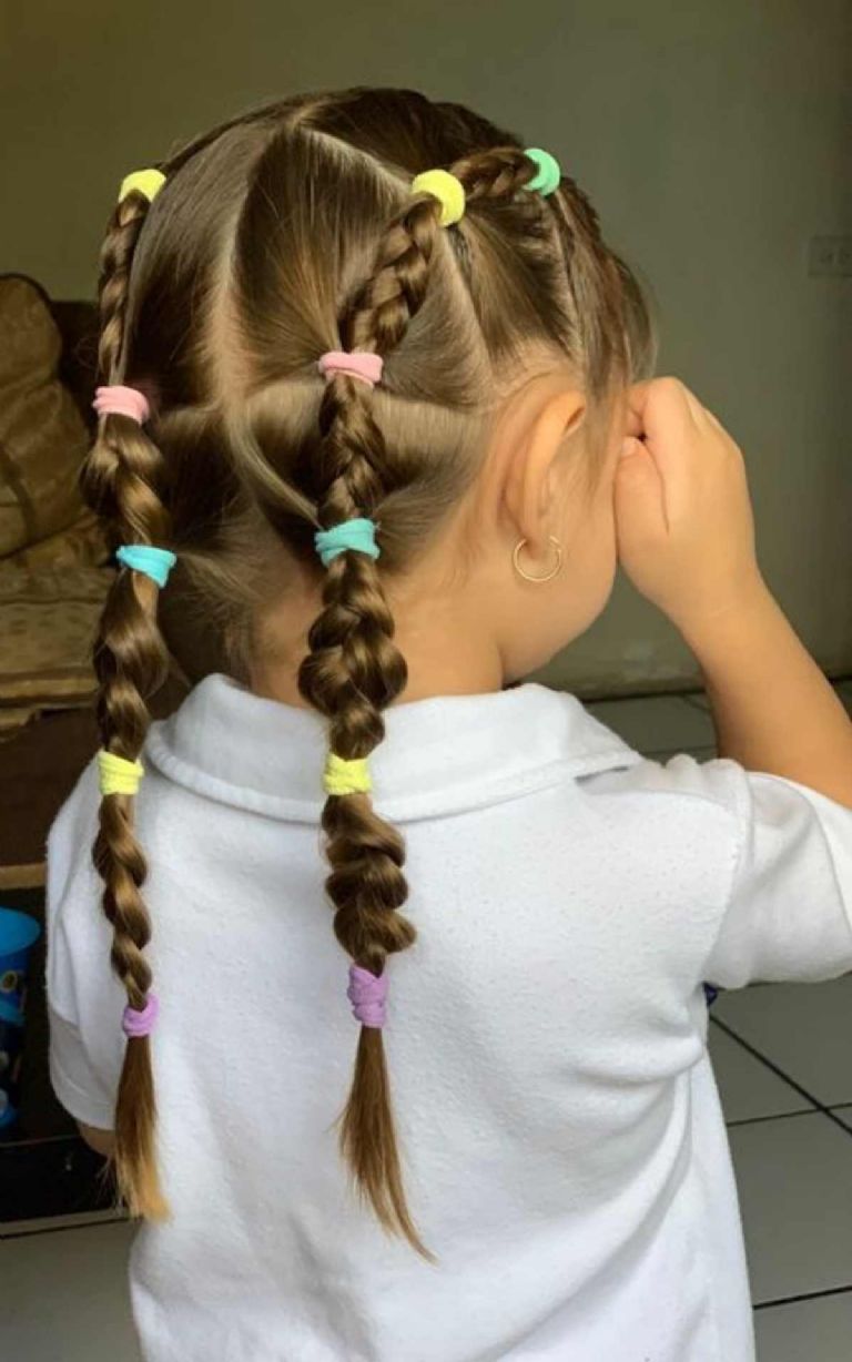 Trenzas fáciles para niñas