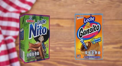 Leche Nito vs Leche de Gansito: cuál es más dulce y sabe más a chocolate