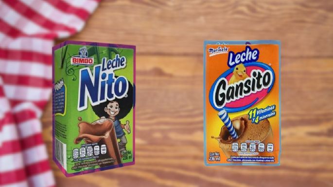 Leche Nito vs Leche de Gansito: cuál es más dulce y sabe más a chocolate