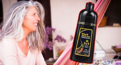 Hair Dye, el shampoo para oscurecer las canas cada que te bañas