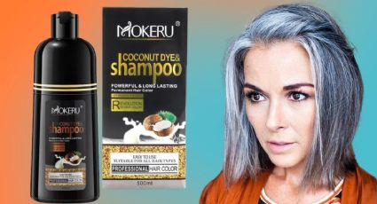 Mokeru, el shampoo para pintar las canas de negro y dar brillo al cabello