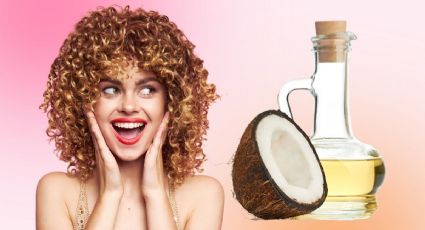 ¿Cómo usar aceite de coco en el cabello rizado?