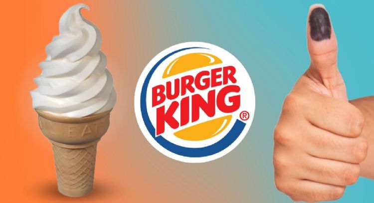 Burger King regala cono este 2 de junio por votar en las elecciones: ¿cómo hacer válida la promoción