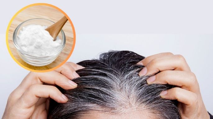 ¿Sirve el bicarbonato en el cabello para eliminar las canas para siempre?