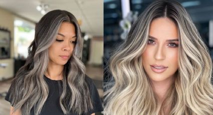 Mechas o rayitos, ¿qué es mejor para tapar las canas sin decolorar todo el cabello?