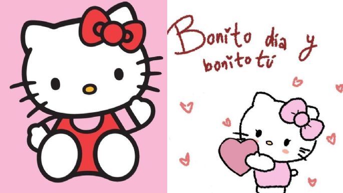 Stickers de Hello Kitty con frases bonitas para enviar por WhatsApp