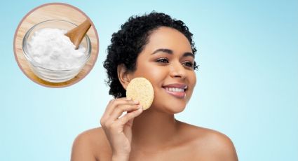 El truco con bicarbonato para exfoliar tu cara y eliminar la piel muerta