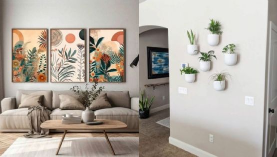 10 ideas de decoración de paredes para salas pequeñas