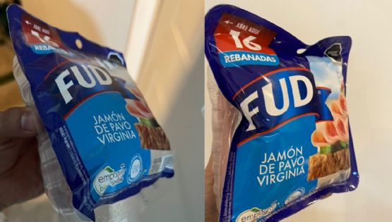 ¿Por qué se infla el paquete de jamón FUD? Exhiben al OXXO por vender embutidos en mal estado