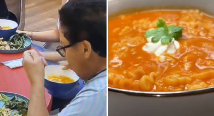 La sopa estilo Mayito: la famosa receta de Mario Bezares en 'La Casa de los Famosos México'