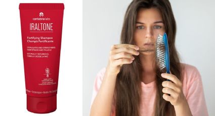 ¿Se te cae el cabello por montones? Detén la caída con este shampoo para fortalecer el pelo