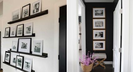 ¿Cómo decorar una pared con fotos familiares? 5 ideas para hacerlo sin perder la elegancia