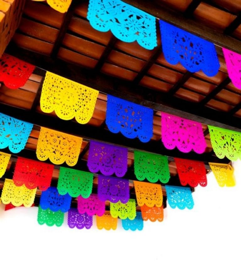 Adornos que no pueden faltar el 15 de septiembre: papel picado