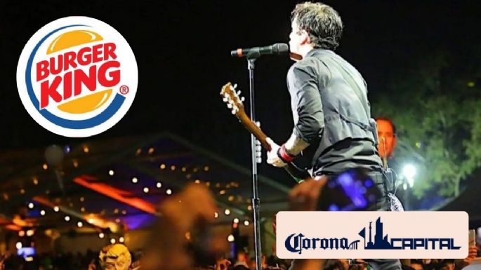 Burger King te lleva al Corona Capital 2024 por 99 pesos: Así puedes participar por tu boleto