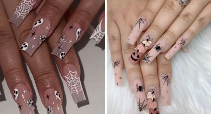 7 uñas de Halloween largas con diseños de terror que triunfarán en octubre