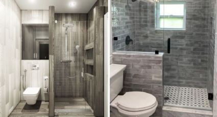 6 diseños de baños pequeños con ducha modernos y elegantes que se verían increíbles en tu casa