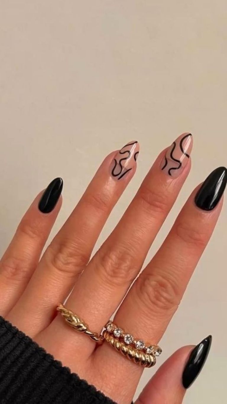 Manicura de diseños de uñas minimalistas