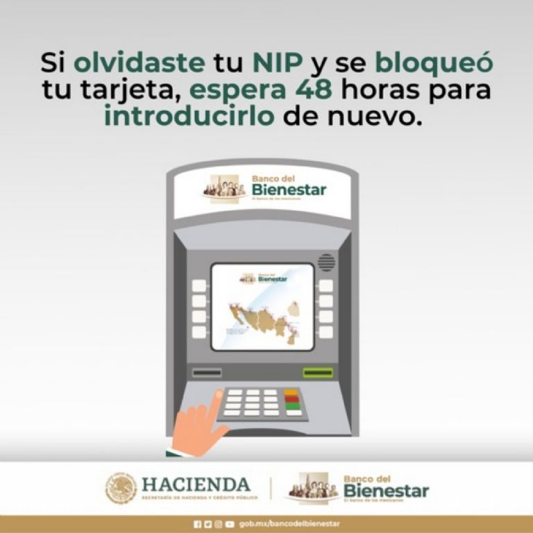 que hacer si mi tarjeta de pensión bienestar esta bloqueada