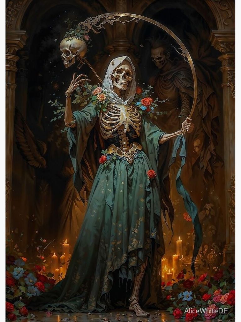 Significado de soñar con la Santa Muerte 