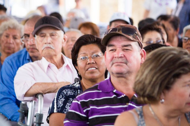 Entrega del pago de la Pensión Bienestar para adultos mayores