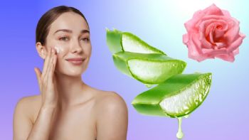 Aloe vera y rosas, la mascarilla cargada de colágeno para eliminar las arrugas del rostro