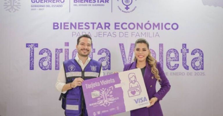 cuándo entregan la tarjeta violeta bienestar