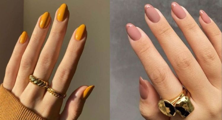Uñas almendra: diseños que impondrán moda en enero y febrero 2025