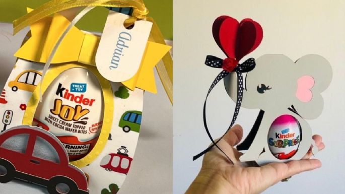 ¿Cómo decorar un huevo Kínder? 3 ideas creativas para decorar y regalar