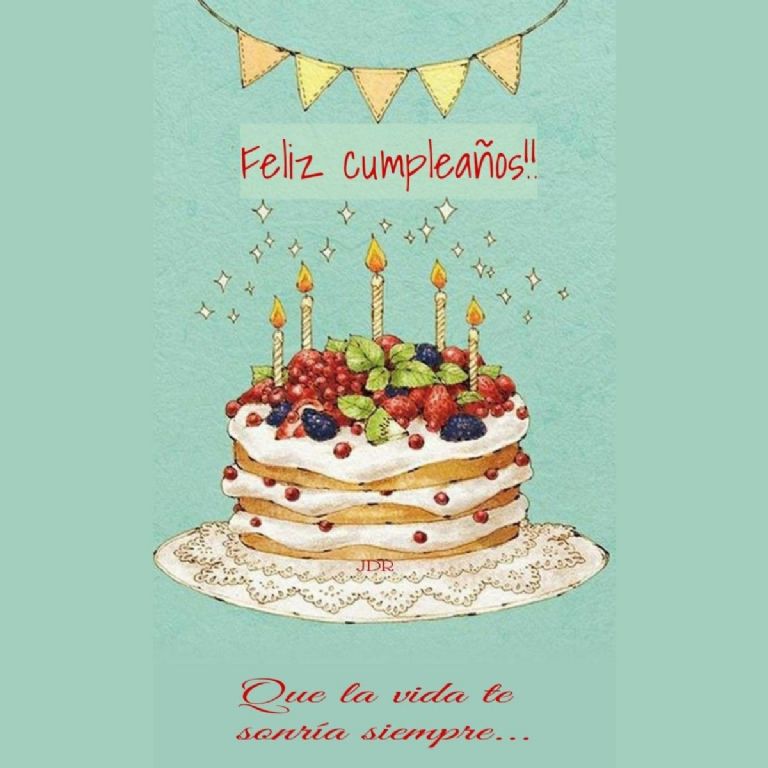 tarjetas bonitas de feliz cumpleaños para enviar a tus amigos