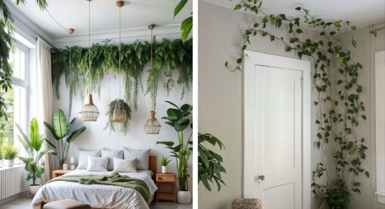 5 ideas originales para decorar tu pared con plantas
