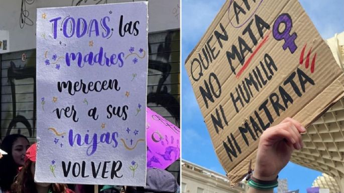 Pancartas 8M: ideas con frases poderosas para llevar a la marcha del Día de la Mujer