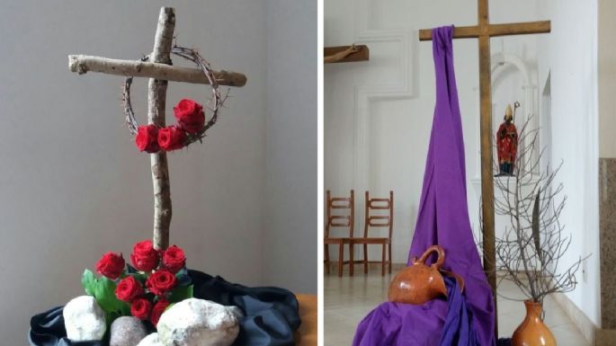 Altar de viacrucis: qué debe llevar e ideas para ponerlo en tu casa