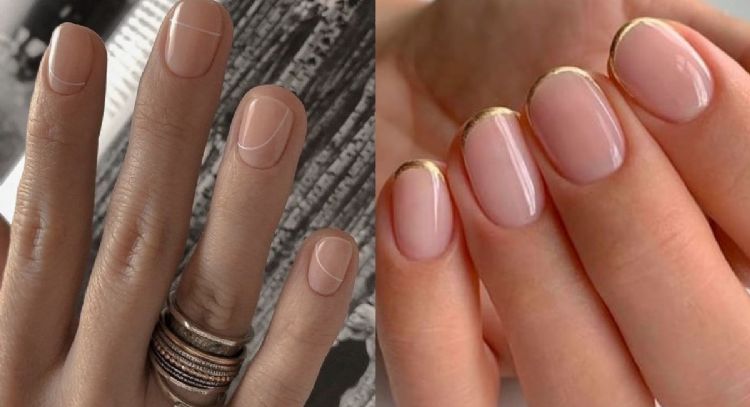 Nail art con diseños de uñas minimalista para llevar tu manicura a otro nivel