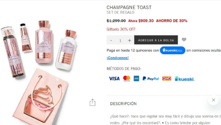 el set de bath y body works para regalar a mama