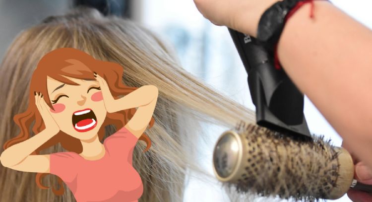 El error que cometes al secar tu cabello con secadora y podría dañarlo